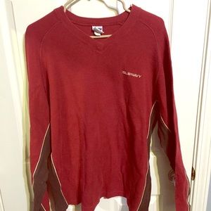 Old Navy red longsleeve shitt (L)